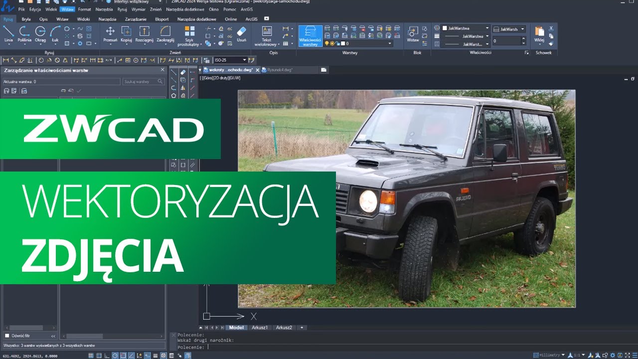 Wektoryzacja zdjęcia (obrazu rastrowego)