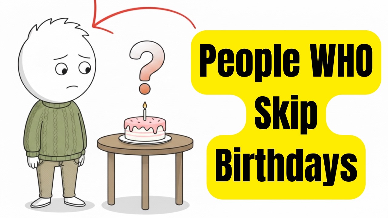 The Psychology of People Who Treat Their Birthday Like a Normal Day