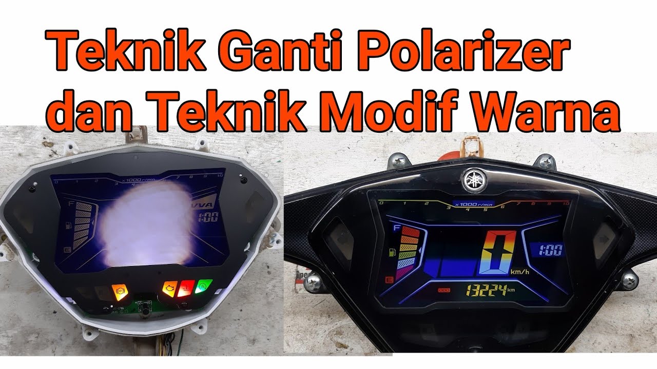 CARA GANTI,TEKNIK GANTI POLARIS AEROX dan PASANG STICKER CUSTOM,|| WARNA CERAH.