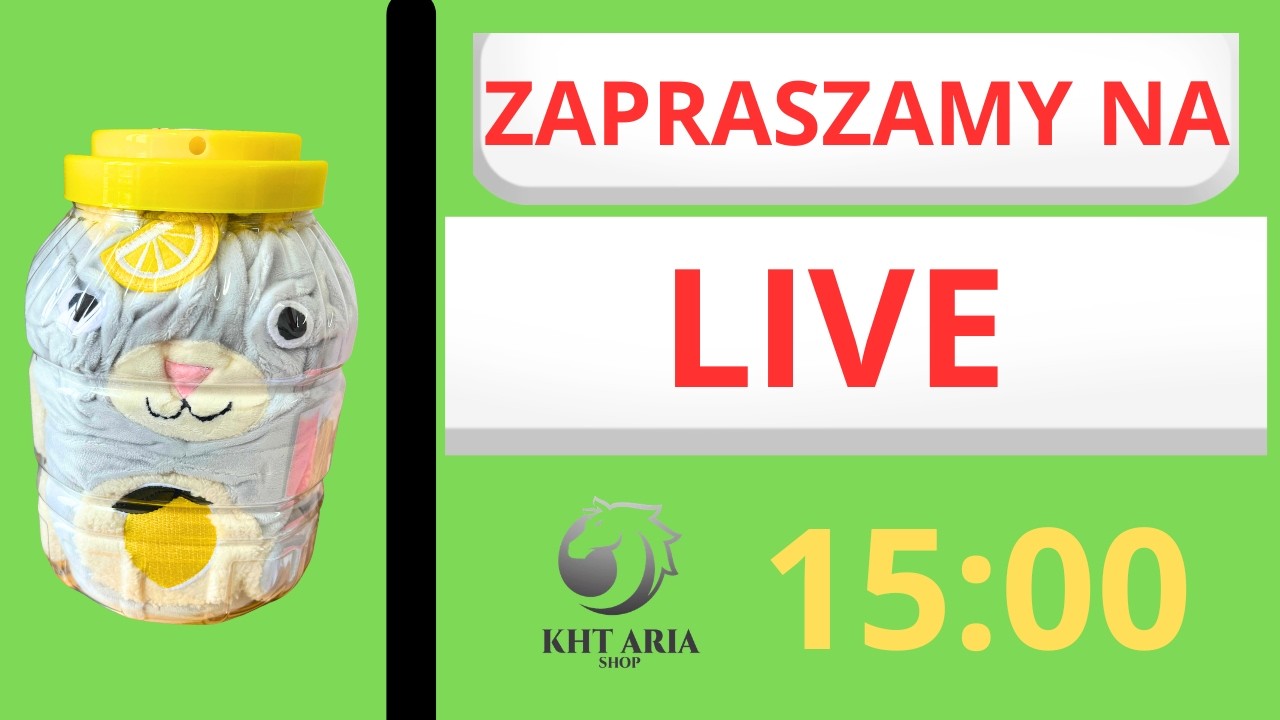 LIVE  - nowy produkt, zawody, konkurs