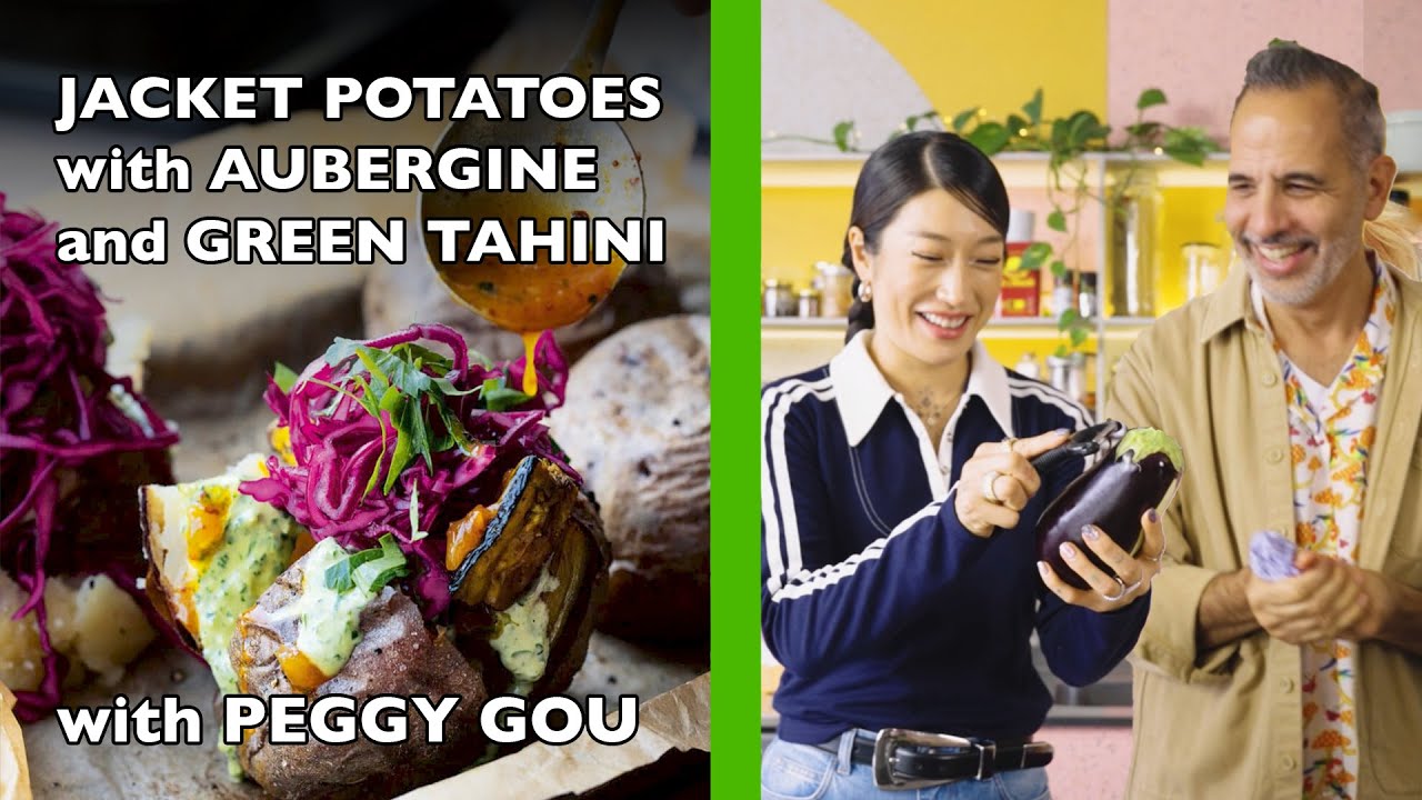 Peggy Gou & Yotam Ottolenghi Cook Jacket Potatoes with Aubergine and Tahini | Comfort Icons