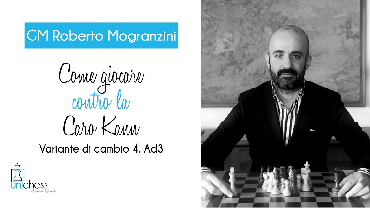 SCACCHI - Come giocare contro la Caro Kann. Variante di cambio 4.Ad3