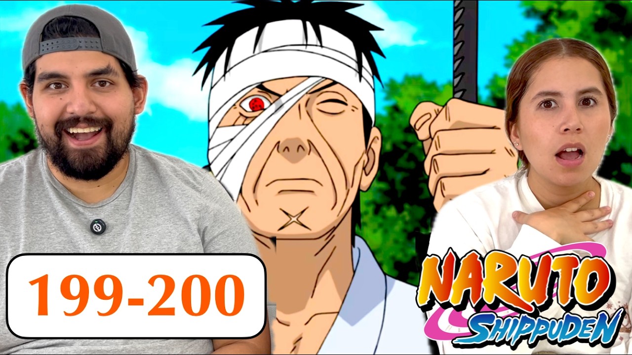 MI ESPOSA REACCIONA POR PRIMERA VEZ A NARUTO SHIPPUDEN capitulo 199-200