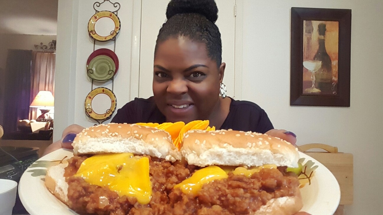 MUKBANG/SLOPPY JOES! Thank You Norma Prado!!😚