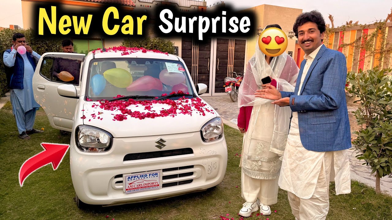 New Car Gift For Partner 😍Surprise 😮 🚗