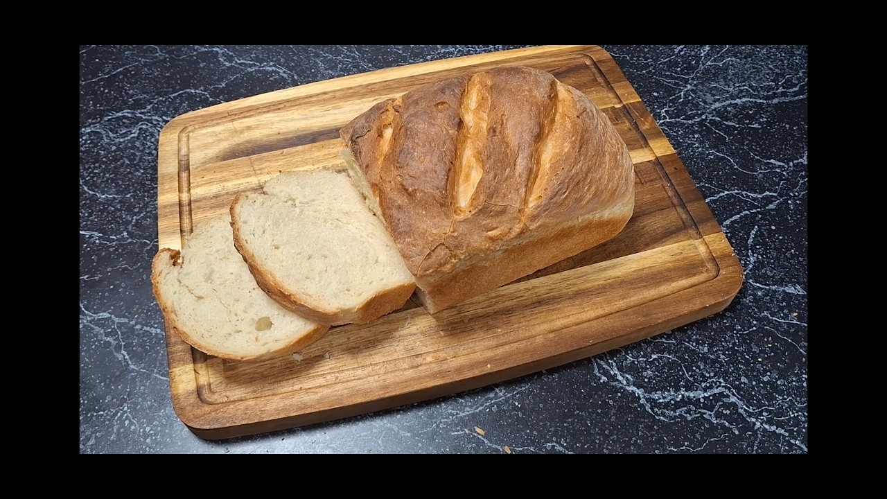 Лёгкий и вкусный рецепт домашнего хлеба!