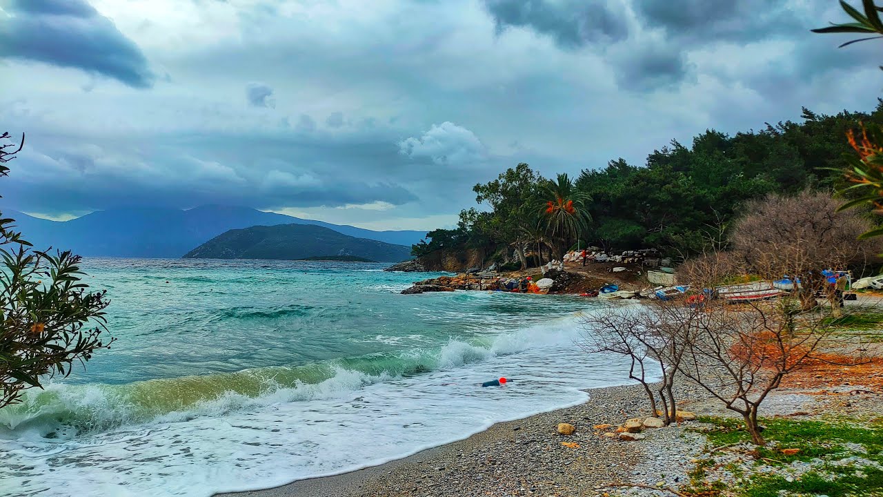 Live Σάμος Παραλία Μουρτιά. Samos Greece Mourtia beach ⛱️