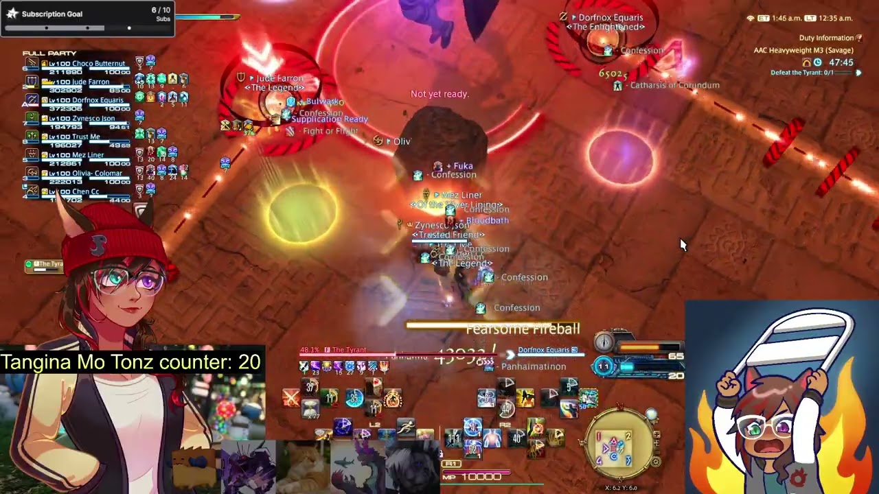 FFXIV [7.4] - M11S - MCH POV (controller) - Game8 + DXA Strat | AAC Heavyweight M3 (Savage)