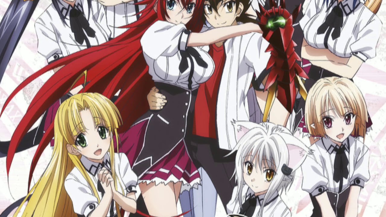 Que hubiera pasado si sans caía en high school DxD