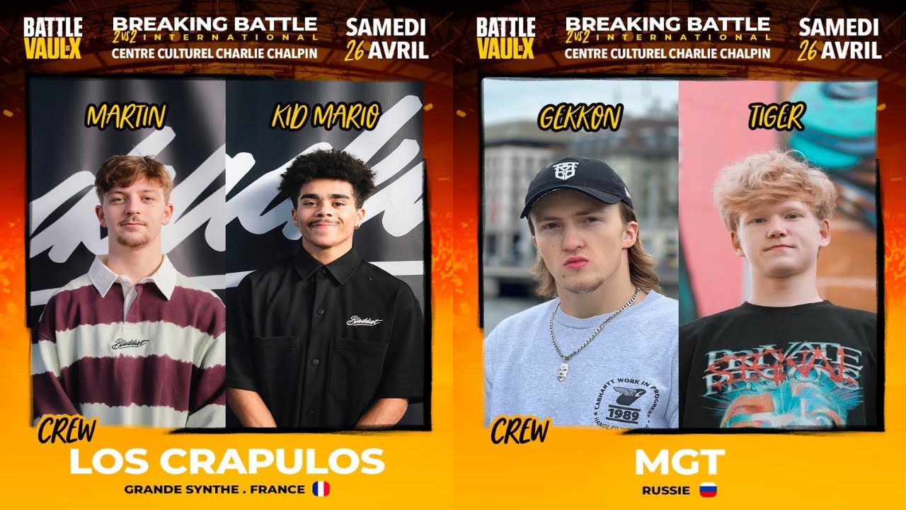 LOS CRAPULOS vs MGT | DEMI FINALE | Battle De Vaulx 2025