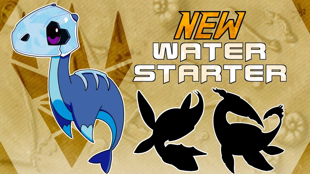 Designing NEW WATER STARTER POKÉMON
