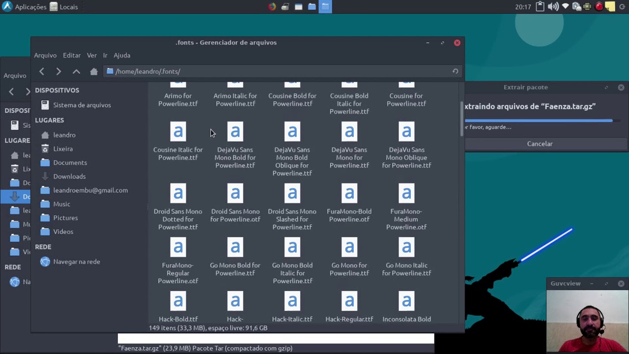 XFCE (e outros) - Instalando temas, ícones e fontes em qualquer distro