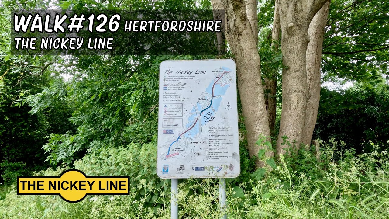 Walk 126 | The Nickey Line #walkingtour #abandonedrailway #railtrail #scenicwalks #hertfordshire