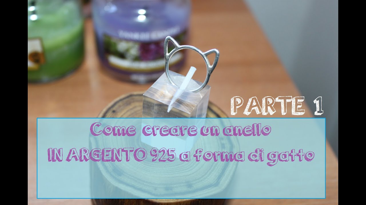 Come creare un anello in ARGENTO 925 a forma di gatto. PARTE 1 / R.w.A.