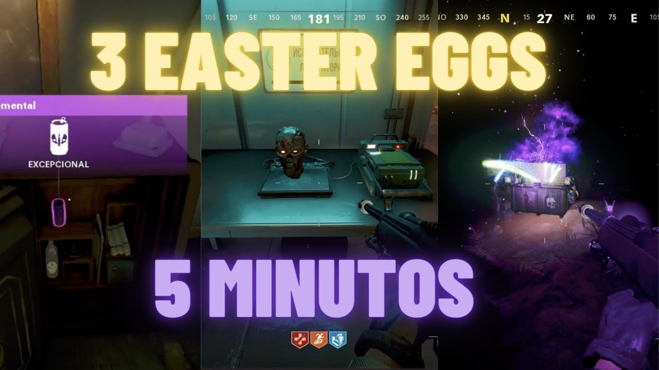 TRES EASTER EGGS EN 5 MINUTOS - FIREBASE Z - SIDE EASTER EGGS