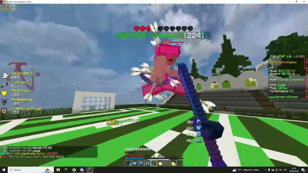 Dvnny vs Bots #3 † Librecraft Full Pvp