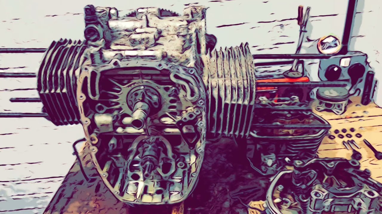 Bmw r1200gs head removal part 4