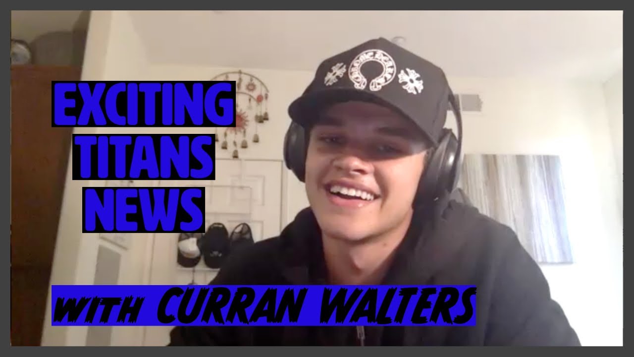 DC Titans' Curran Walters is Red Hood! | TV Insider