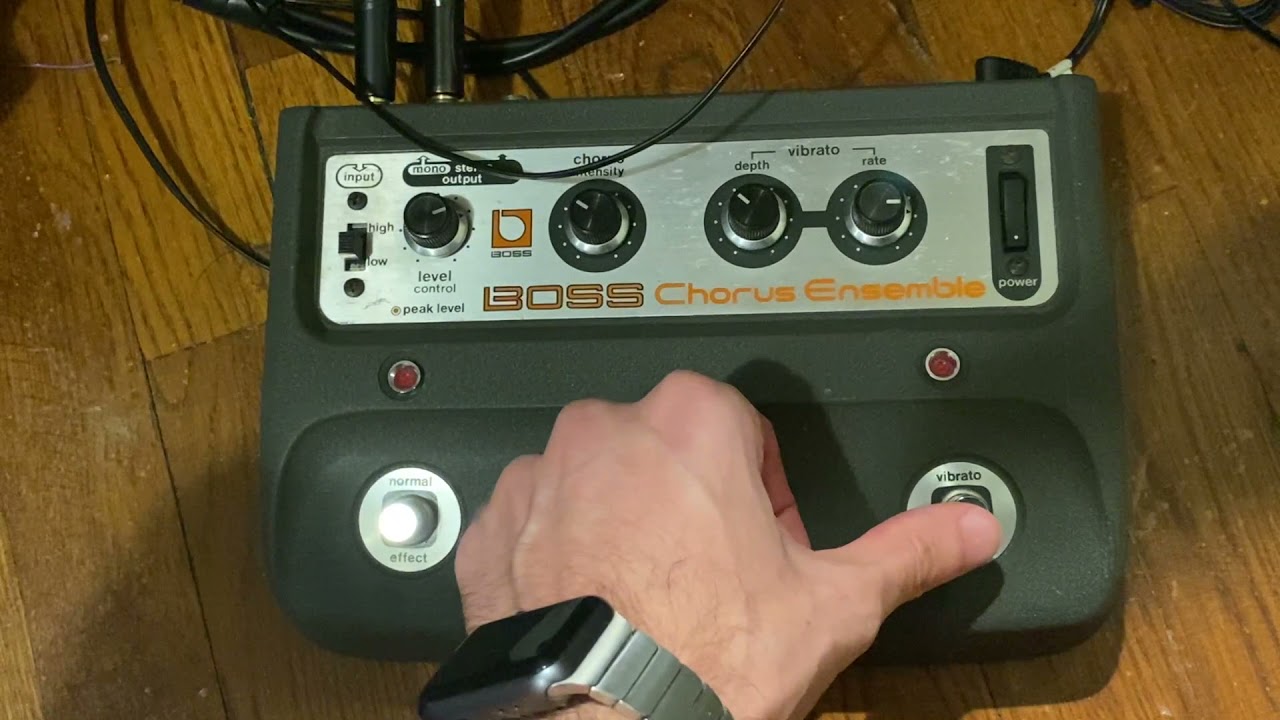 Boss CE 1 - 18V Power Supply Mod