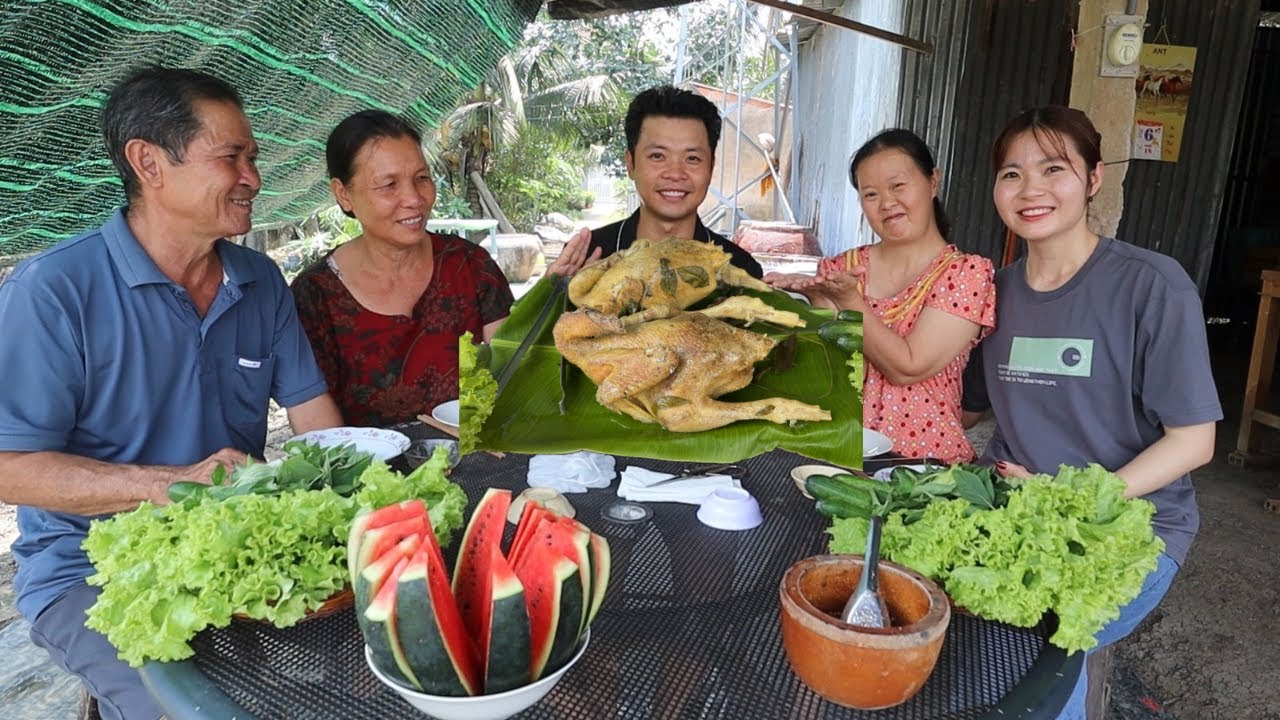 V495. L&acirc;u l&acirc;u l&agrave;m lại m&oacute;n G&agrave; Nổ Muối Hột đ&atilde;i gia đ&igrave;nh Y&ecirc;u Thương.