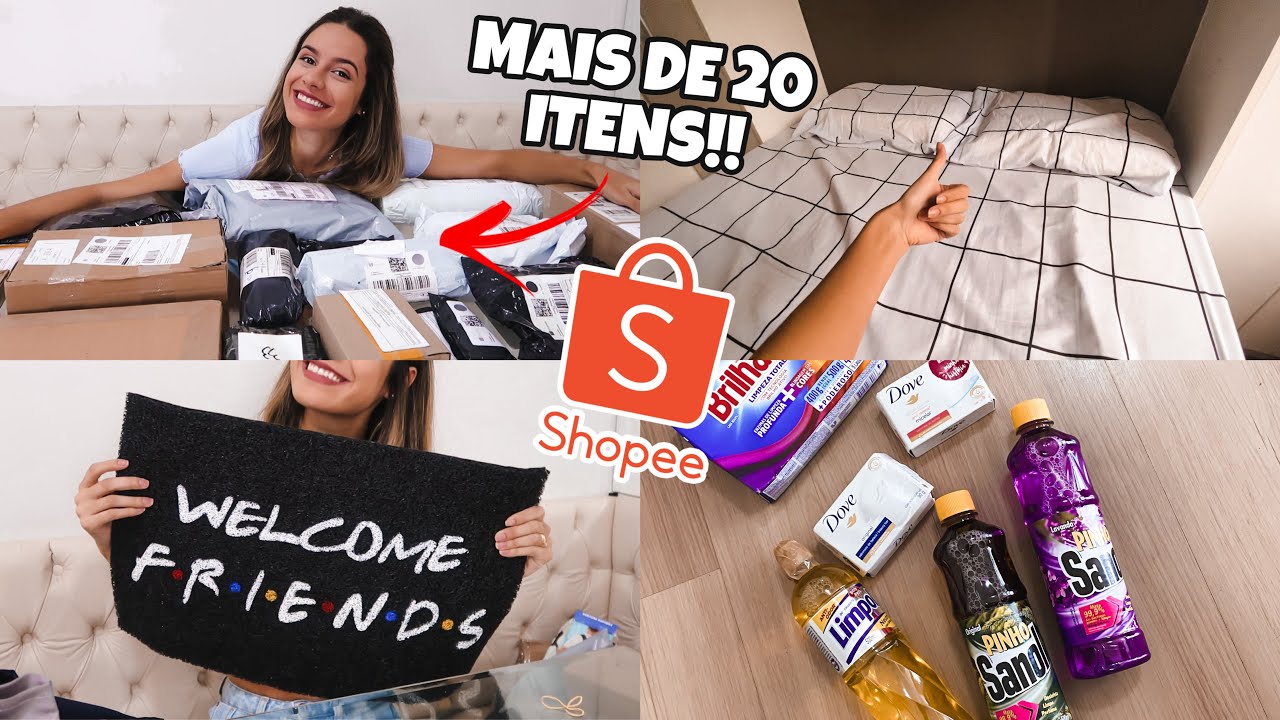 COMPRINHAS SHOPEE BRASIL #2 | SUPER UNBOXING 😍 | muitas comprinhas baratinhas pro lar 🏡