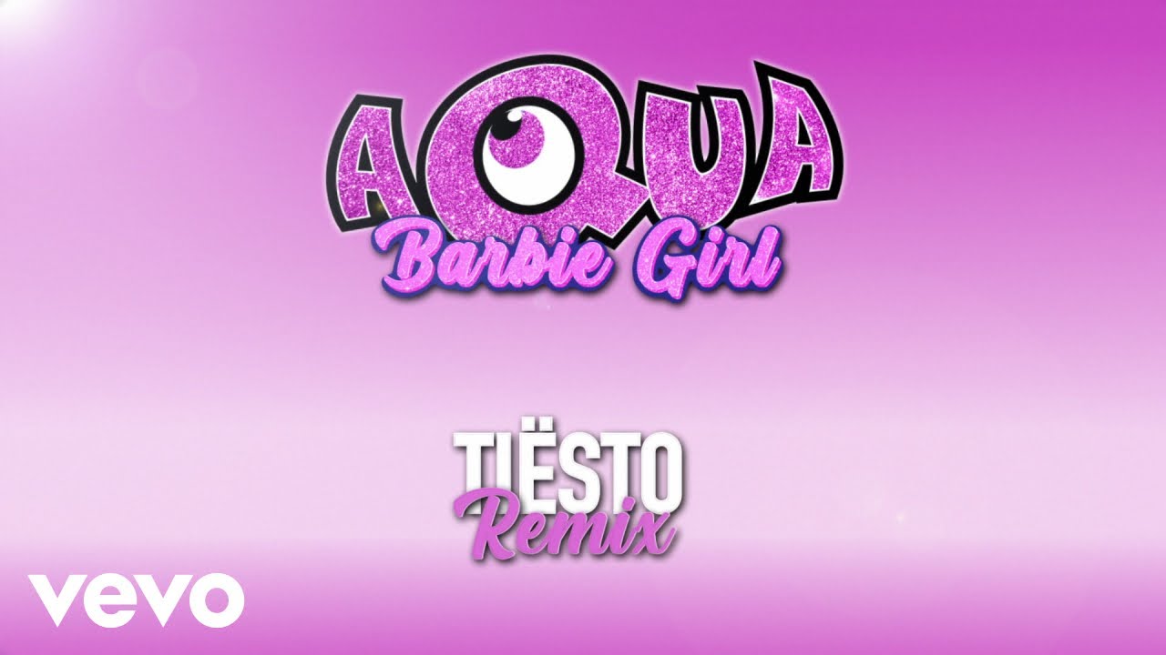 Aqua, Ti&euml;sto - Barbie Girl (Ti&euml;sto Remix / Lyric Video)