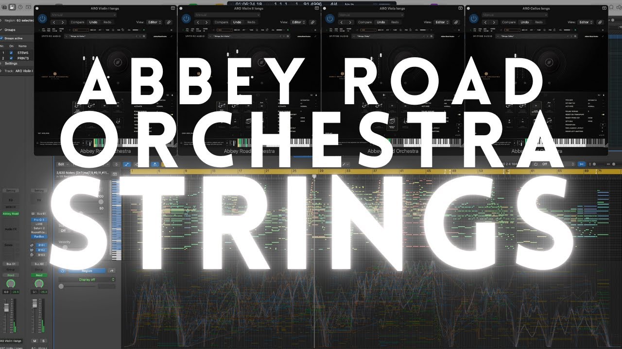 First orchestral work with Spitfire's Abbey Road Orchestra Symphonic Strings - new No1 string lib?