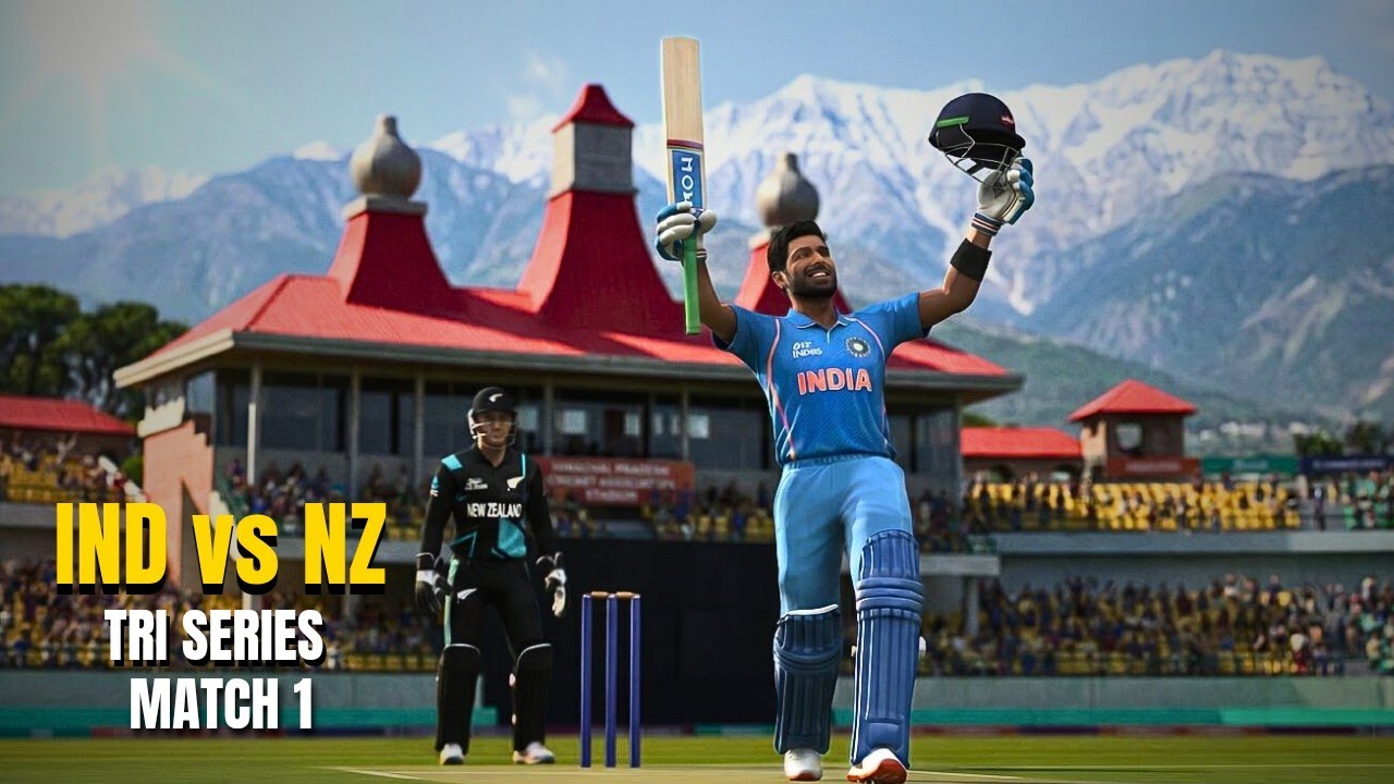 Rohit Sharma’s Match-Winning Knock 🔥 | IND vs NZ | Thrilling Chase | Match 1 | Real cricket 