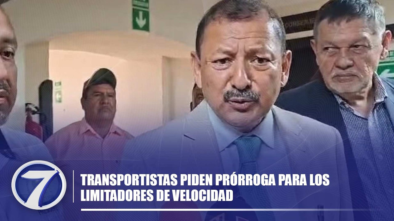 Transportistas piden prórroga para los limitadores de velocidad
