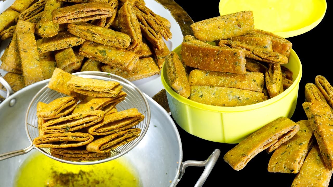 चाय बनने से पहले ही खत्म हो जाएगा! हरी मेथी की खस्ता मठरी | Crispy Methi Mathri Recipe
