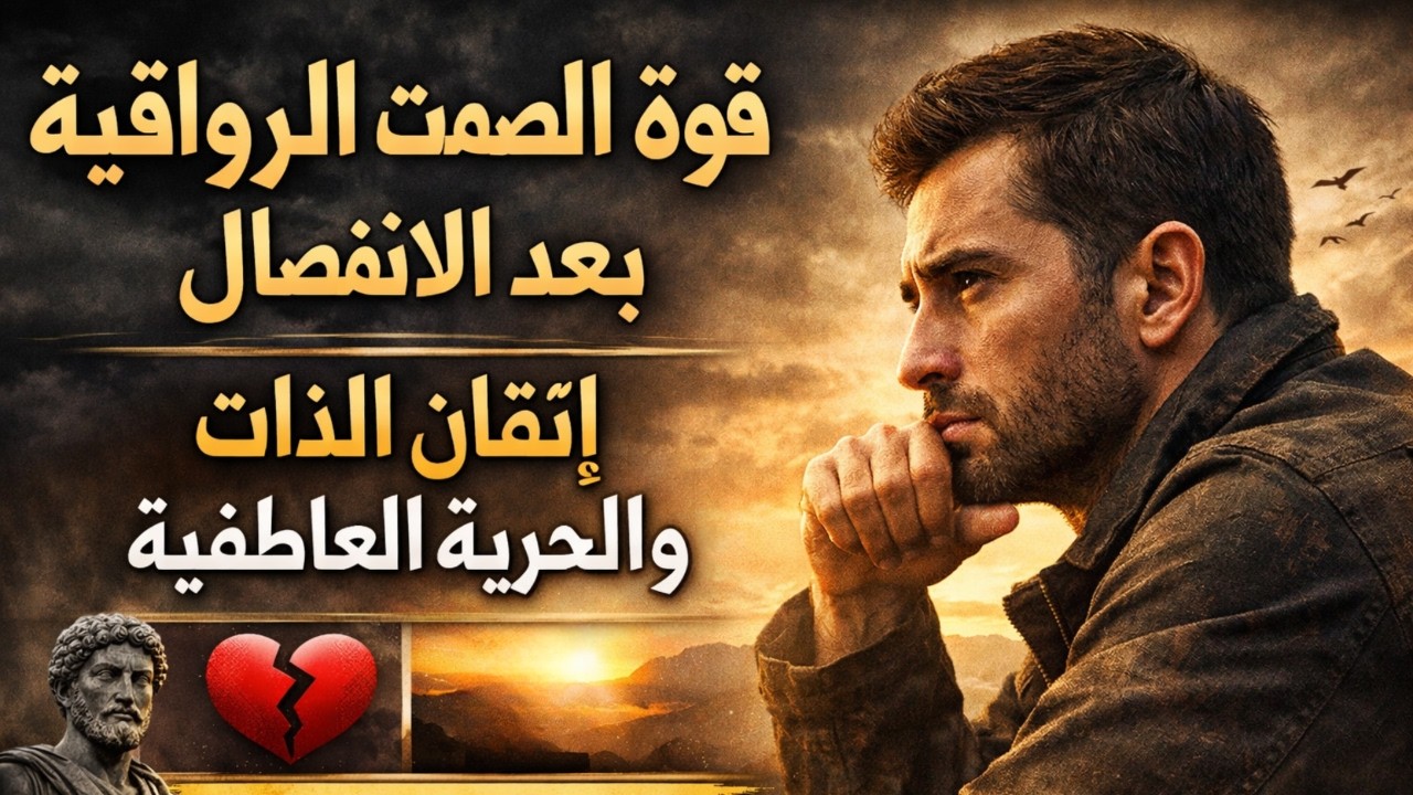 قوة الصمت الرواقية بعد الانفصال | إتقان الذات والحرية العاطفية