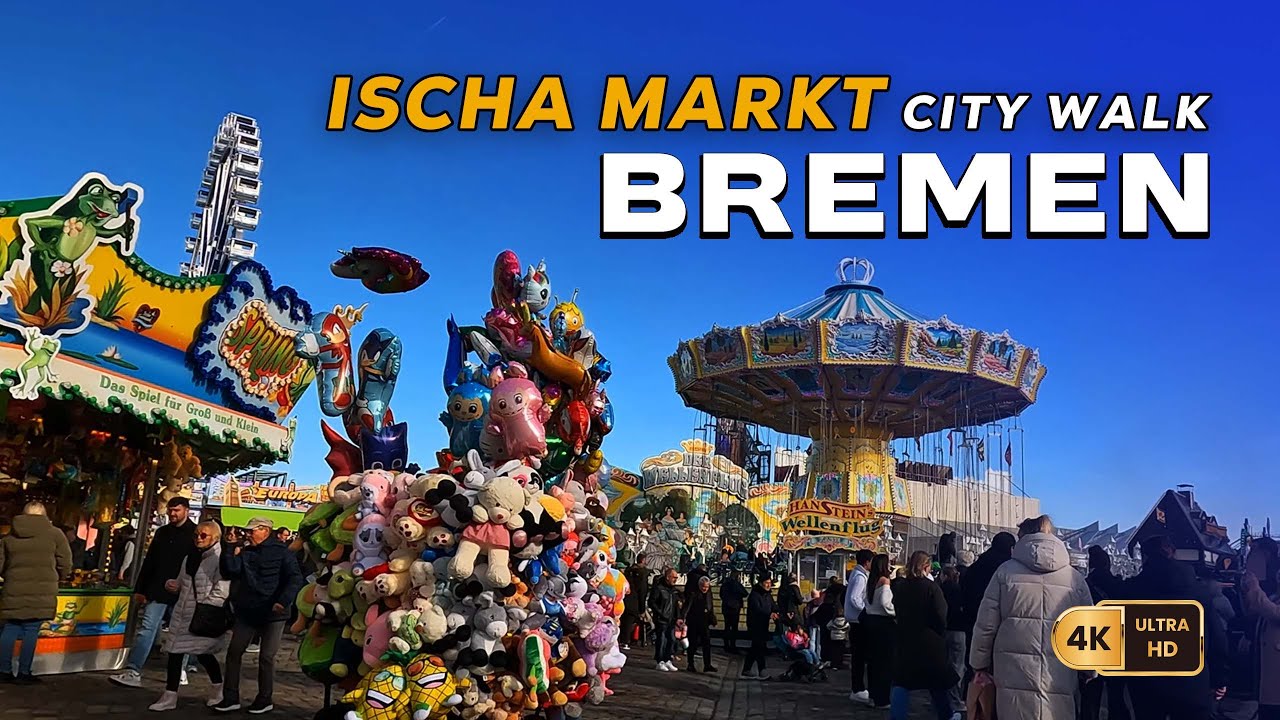 ISCHA FREIMAAK | BREMEN CITY WALK | 4K | OKTOBER 2025
