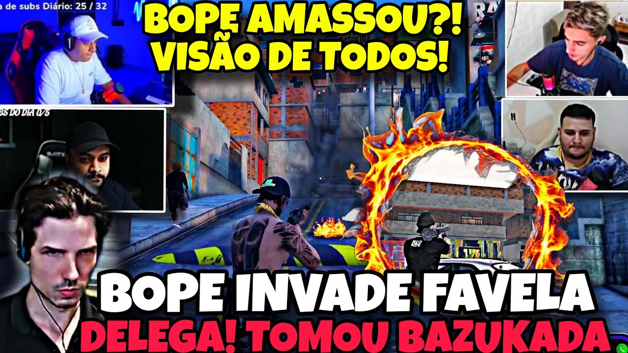 GUERRA! BOPE INVADE FAVELA DELEGA E DEU MAIOR TROCAÇÃO EM BUSCA PELO BÁU! MUITAS M@RTES!😬🔥