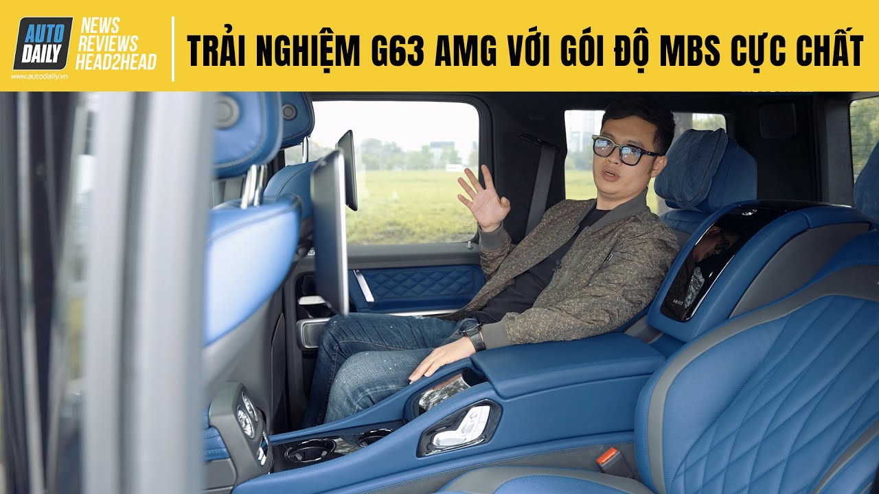 Trải nghiệm chi tiết Mercedes G63 AMG với gói độ nội thất MBS cực chất |Autodaily.vn|