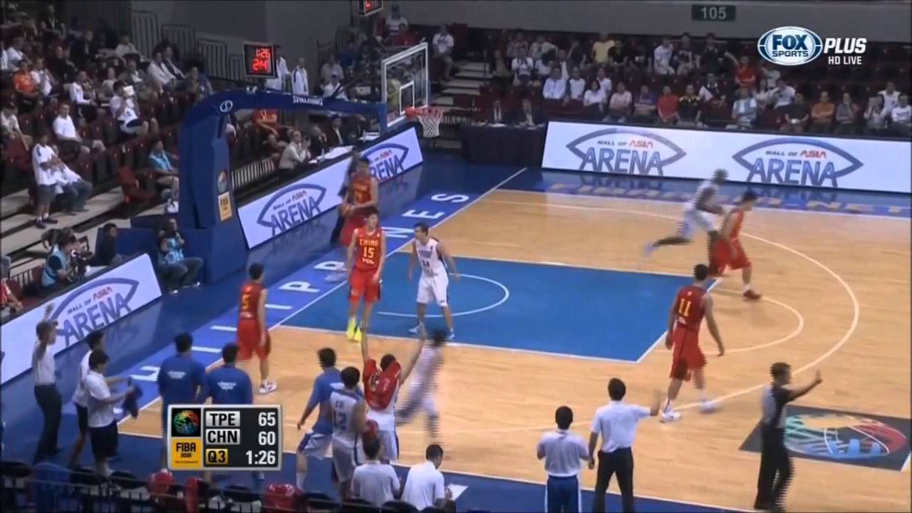 2013-8-9 FIBA Asia亞錦賽。中華(TPE) VS 中國(CHN) 