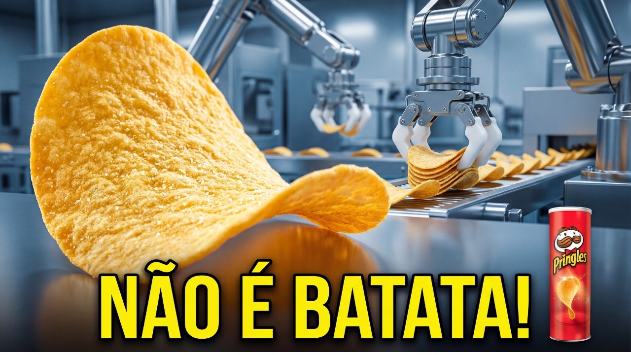 REVELADO! Como a Pringles Moldou a Batata Perfeita?  A Fábrica Por Dentro