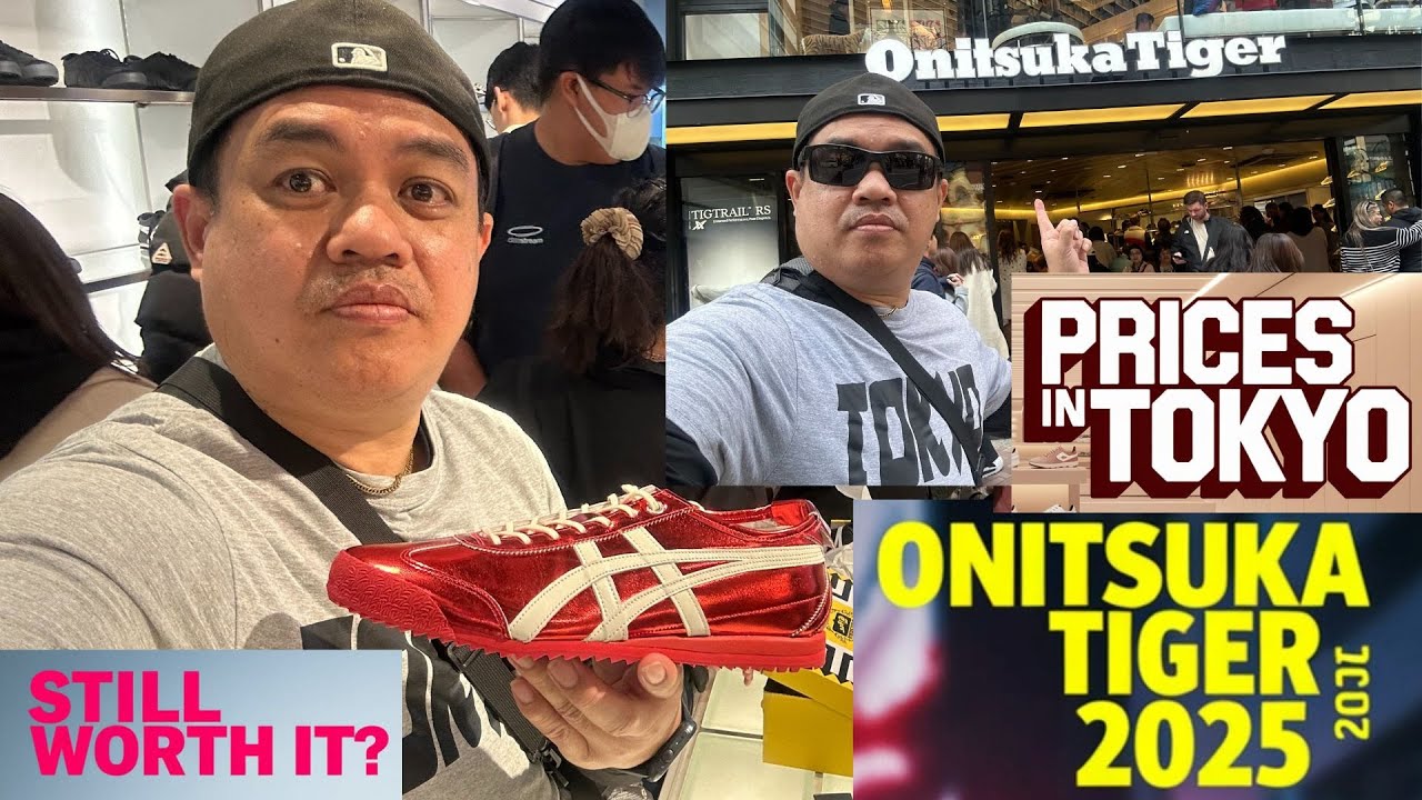 Onitsuka Tiger 2025 Price Check in Tokyo 🇯🇵👟 | Shibuya Store Tour