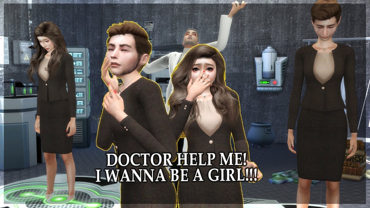 Doctor Transform Boys Into A Girls👩‍💼 | Sims4Stories
