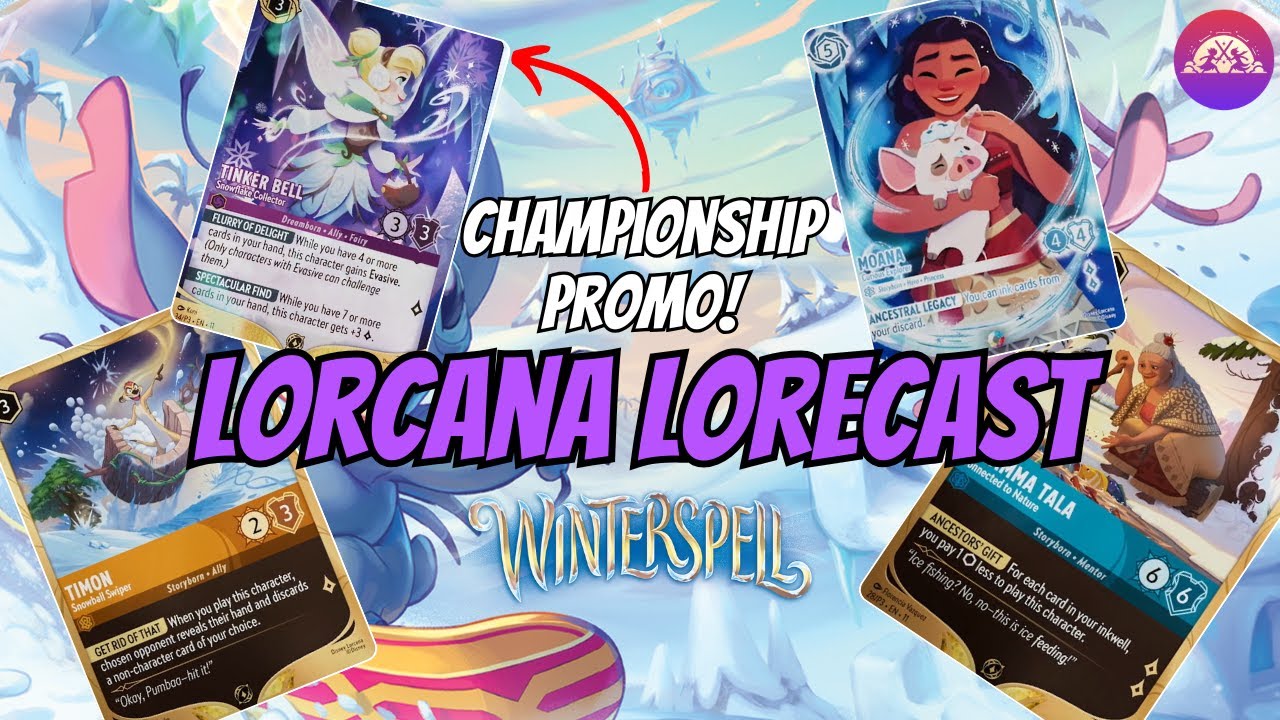 Nuevo Lorcana Lorecast en directo | ¿Qué nos tienen preparado? | Winter Spell