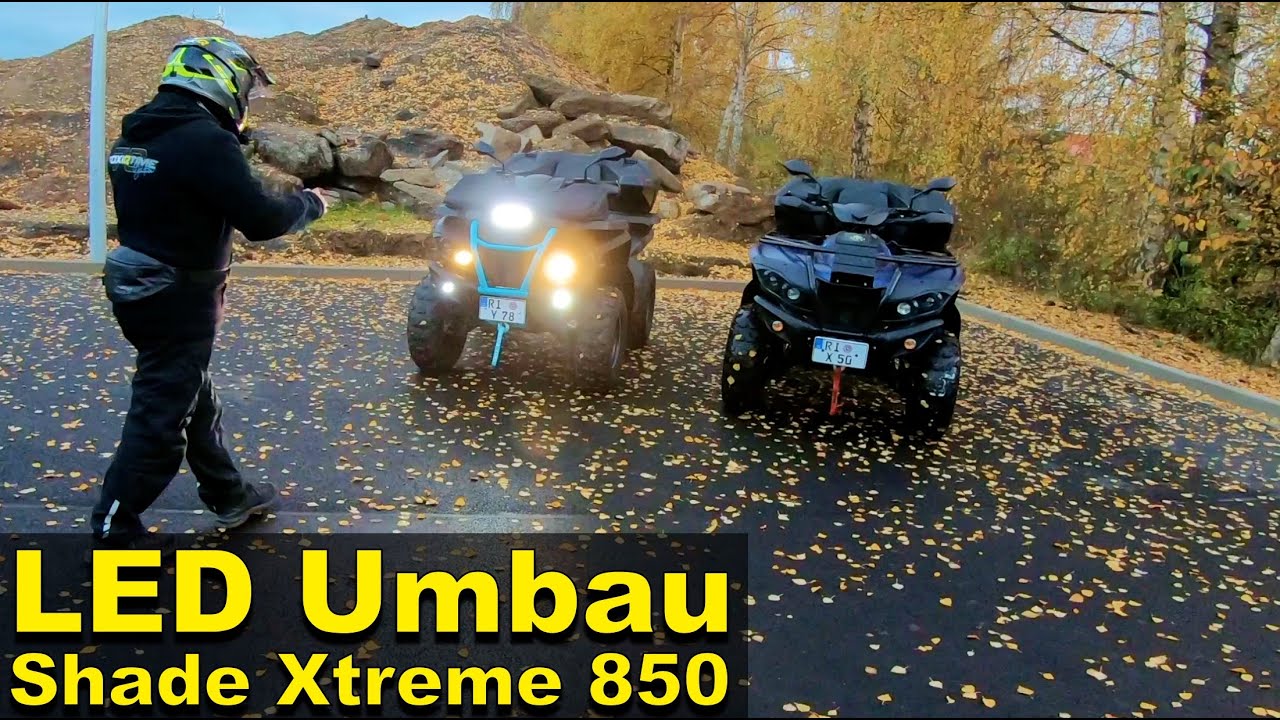 LED Umbau an der Shade / Winterumbau 1 / 4K Quad-Vlog TOXIQTIME