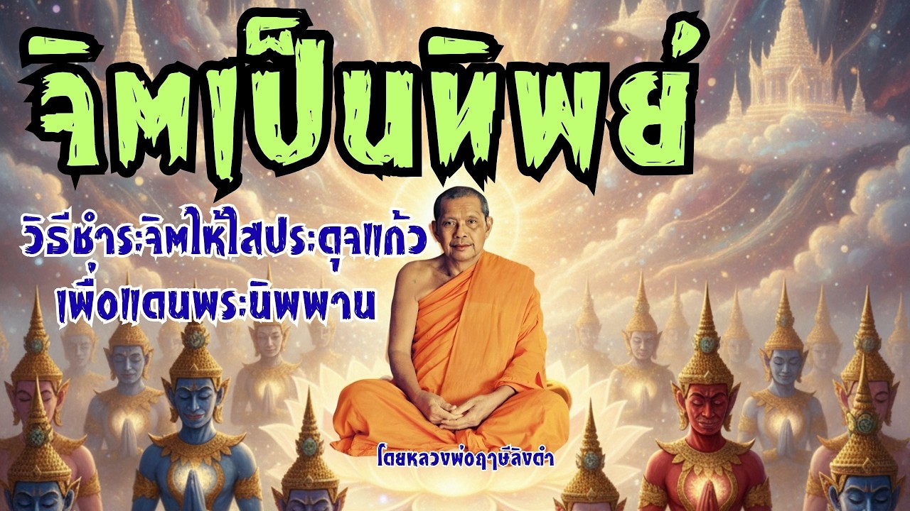 จิตเป็นทิพย์! ไขปริศนาวิธีชำระจิตให้ใสประดุจแก้วเพื่อแดนพระนิพพาน โดยหลวงพ่อฤๅษีลิงดำ วัดท่าซุง