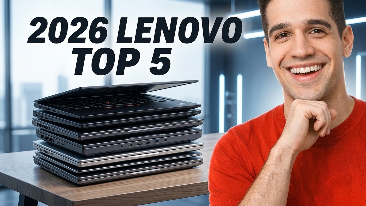 Best Lenovo Laptops 2026 | Top 5 You Won't REGRET Buying!