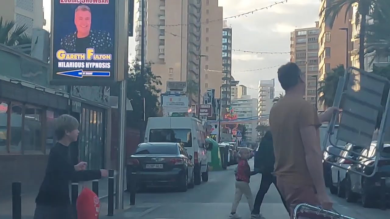 Atardecer en Benidorm