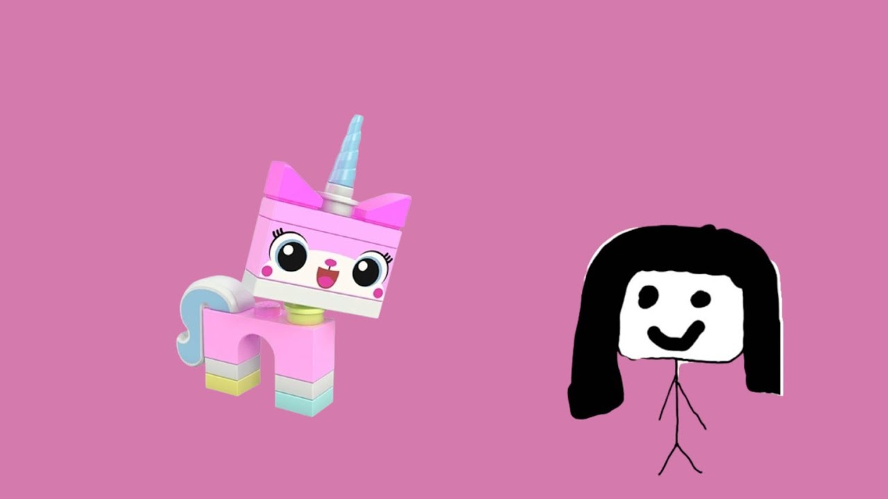 building the minifigure Unikitty 