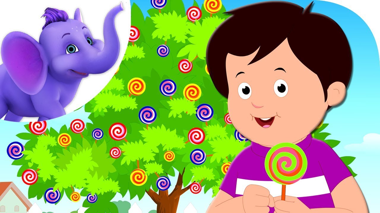 My Lollipop Tree - Nursery Rhyme with Karaoke