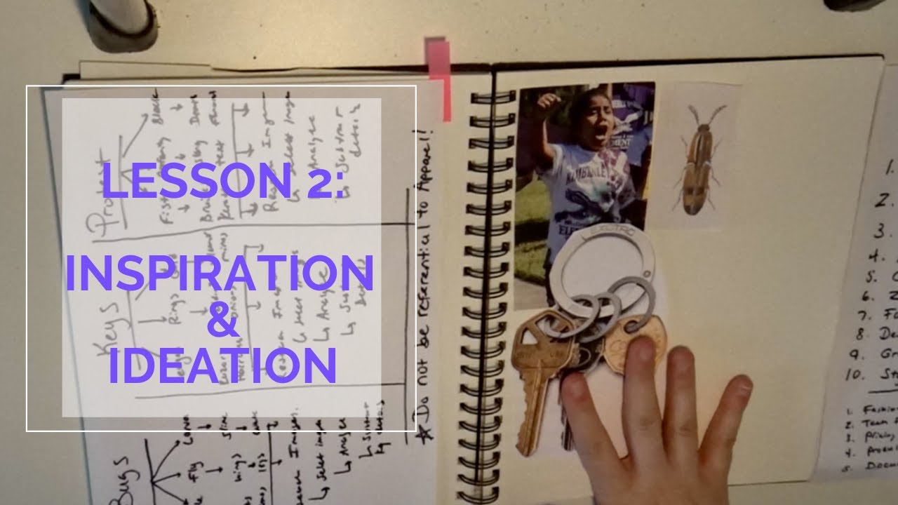 My Fashion Design Process | Lesson 2: INSPIRATION & IDEATION