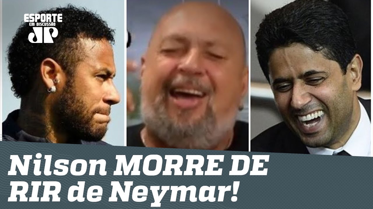 Nilson Cesar MORRE DE RIR de Neymar: "você vai continuar no PSG!"