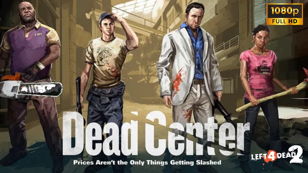 WE BLEW UP THE MALL! 😂 Left 4 Dead 2 (Dead Center: Ch. 1)   |  Co-Op with Friends + Commentary.