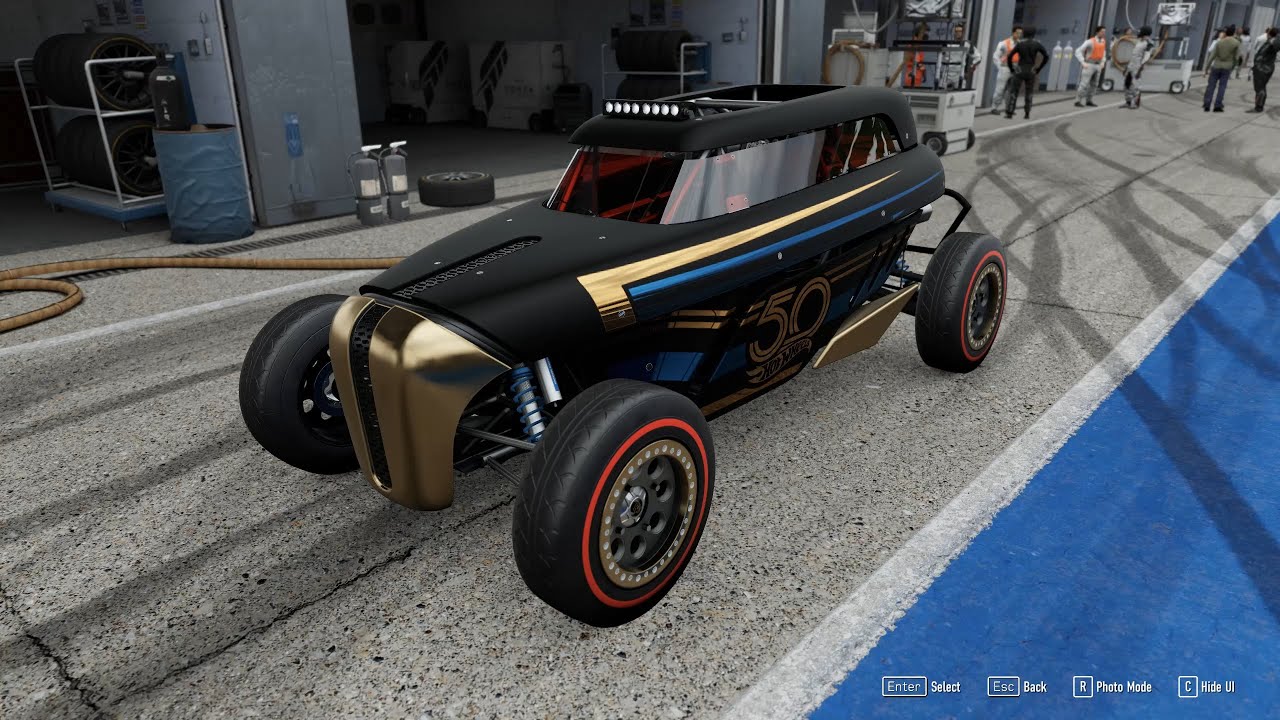 FORZA Motorsport 7 - 2012 Hot Wheels Rip Rod - Car Show Speed Crash Test . 1440p 60fps.