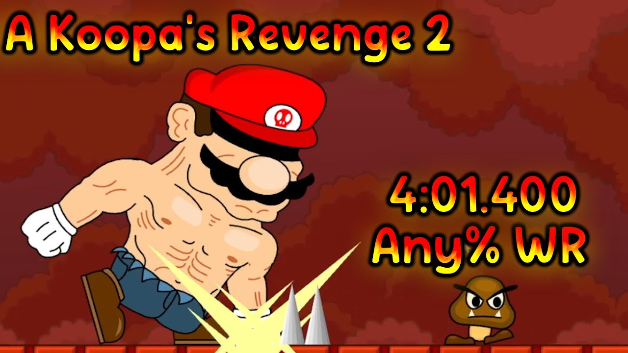 A Koopa's Revenge 2 Any% Speedrun 4:01.400 (WR)